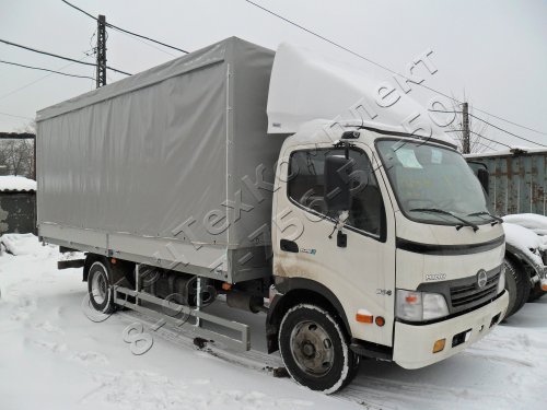 Европлатформа на базе HINO 300 с кузовом до 6,5 метров